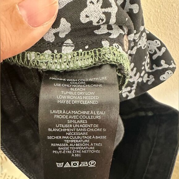 Free People We The Free Straight Leg Black Jeans Sz 27 - Picture 8 of 8